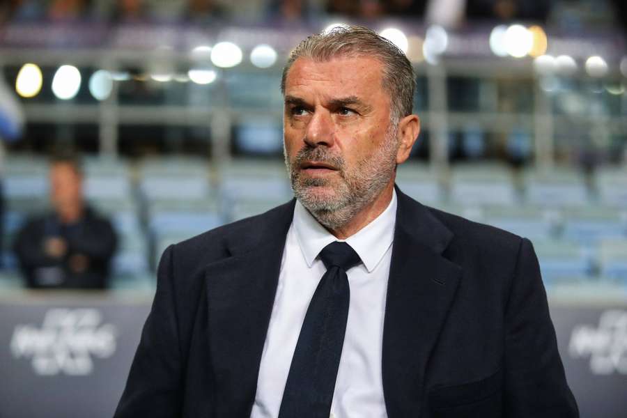 Ange Postecoglou Manager of Tottenham Hotspur during the Carabao Cup match Coventry City vs Tottenham