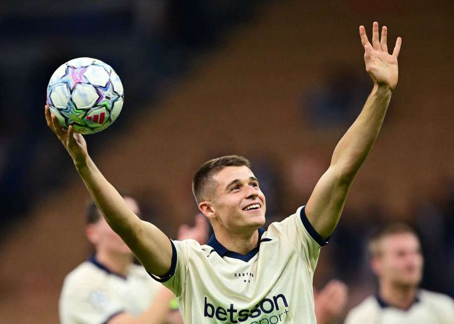 Tresoldi já fez um hat-trick na Liga dos Campeões