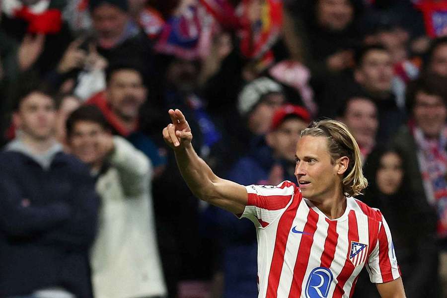 Marcos Llorente contre Tottenham en 1/8 de finale de Ligue des champions. Marcos Llorente contre Tottenham en 1/8 de finale de Ligue des champions.