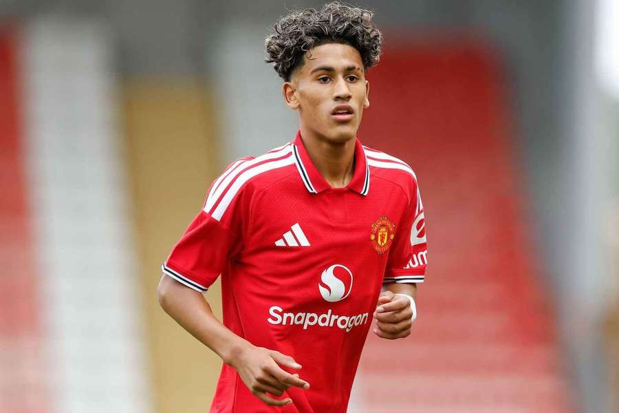Manchester United striker JJ Gabriel. Manchester United striker JJ Gabriel.