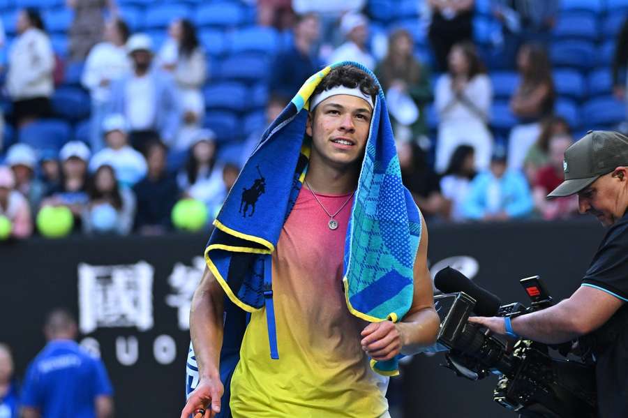 Ben Shelton is not happy with how broadcasters have conducted themselves at the Australian Open