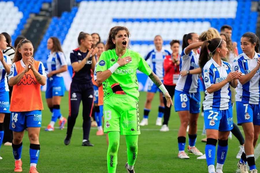 Inês Pereira ha recuperado la alegría en La Coruña Inês Pereira ha recuperado la alegría en La Coruña