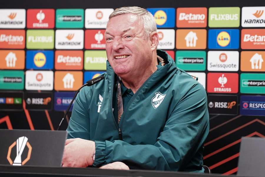 Ron Jans, treinador do Utrecht Ron Jans, treinador do Utrecht