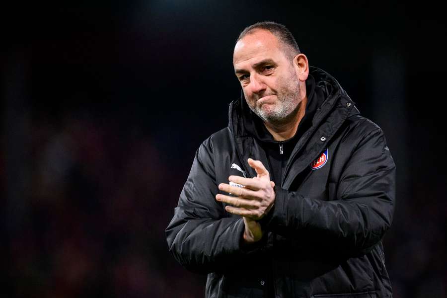 Frank Schmidt has managed Heidenheim for 17 years - a German record