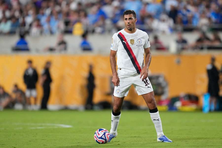 Rodri lors du Mondial des clubs.