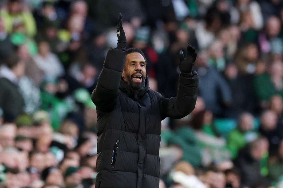 Wilfried Nancy lors du Old Firm samedi.