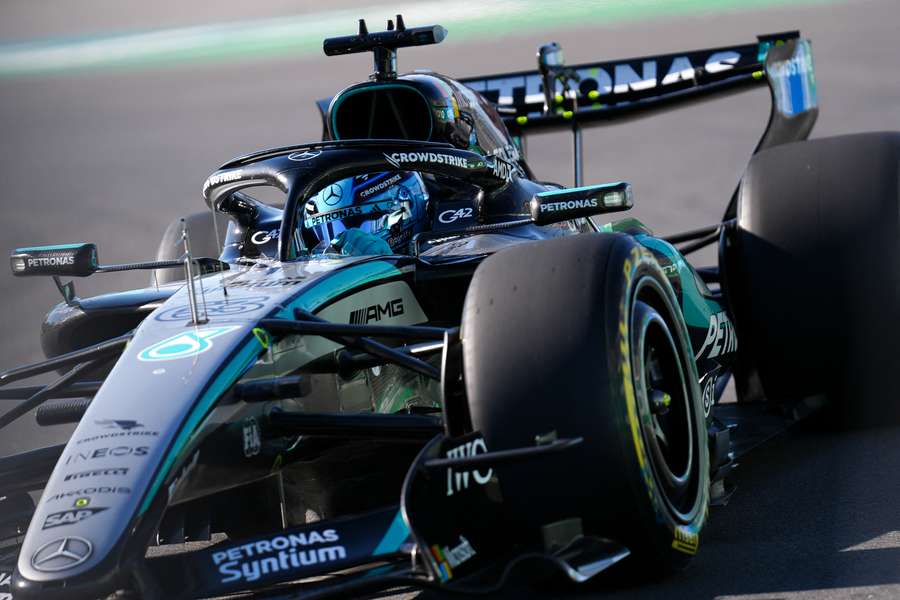George Russell superou o prodígio italiano Kimi Antonelli