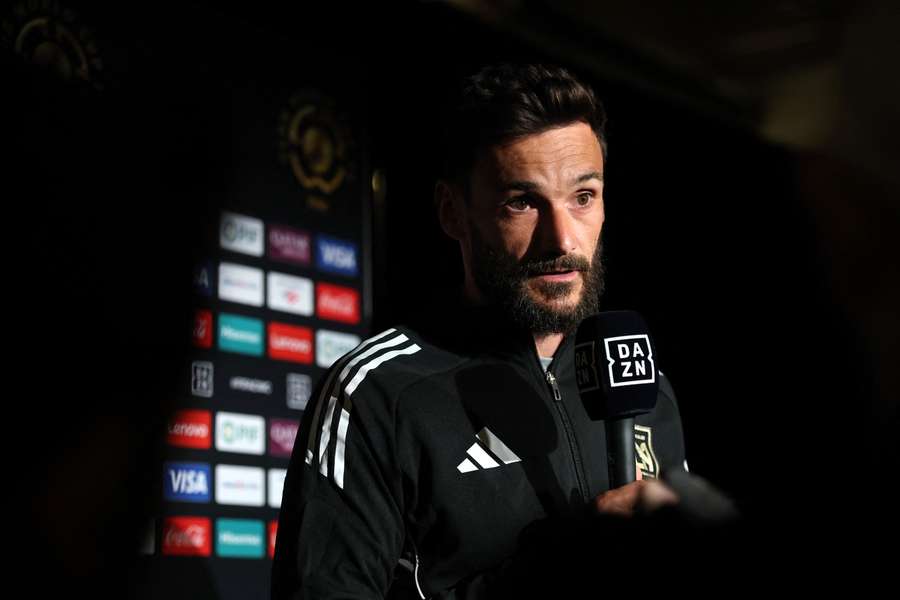 Hugo Lloris v dobrý výsledek příliš nevěří.