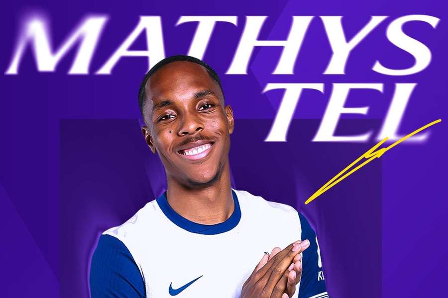 Mathys Tel mudou-se para o Tottenham