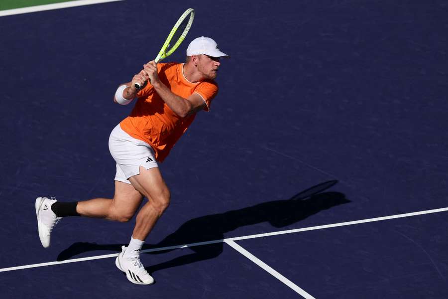 Alejandro Davidovich Fokina în acțiune la Indian Wells