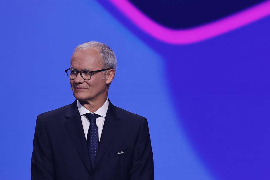 Le vice-secrétaire général de l'Uefa, Giorgio Marchetti. Le vice-secrétaire général de l'Uefa, Giorgio Marchetti.