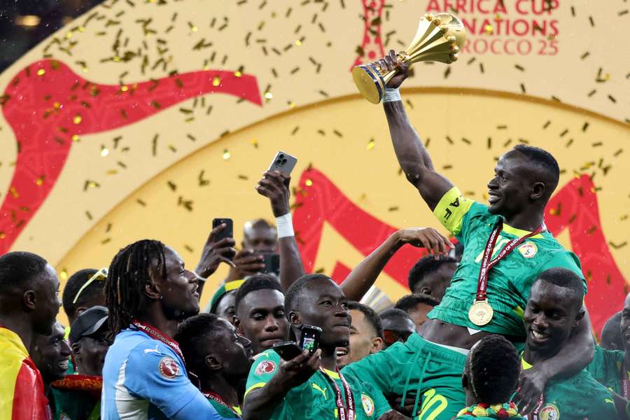 Le Sénégal lors de sa victoire en janvier dernier.