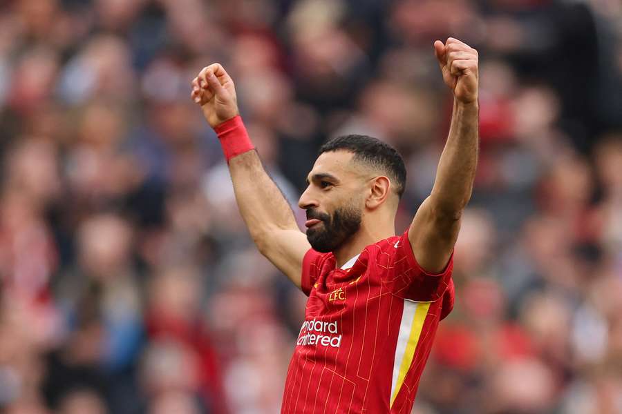 Mohamed Salah chegou a 27 gols na Premier League