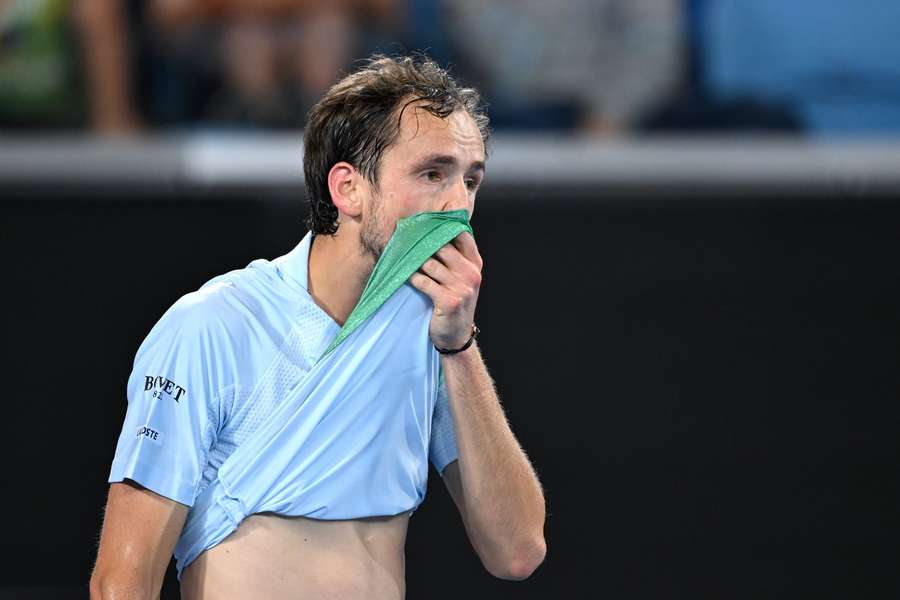Medvedev wird von den Australian Open 2025 zur Kasse gebeten