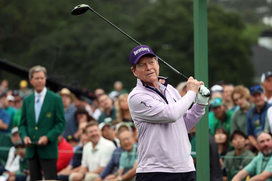 Jack Nicklaus was joined by Tom Watson