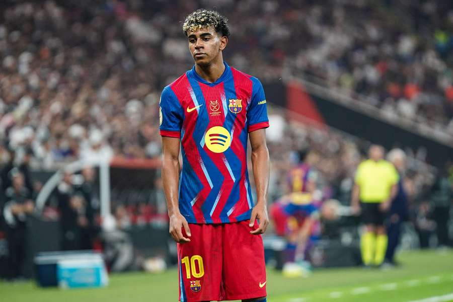 Hvězdný talent Barcelony Lamine Yamal