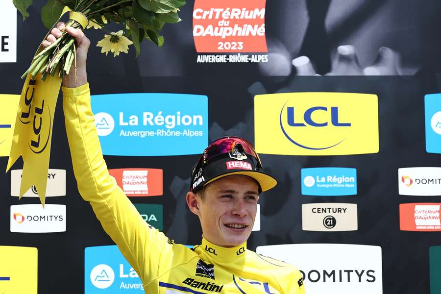 Vingegaard has won the Criterium du Dauphine