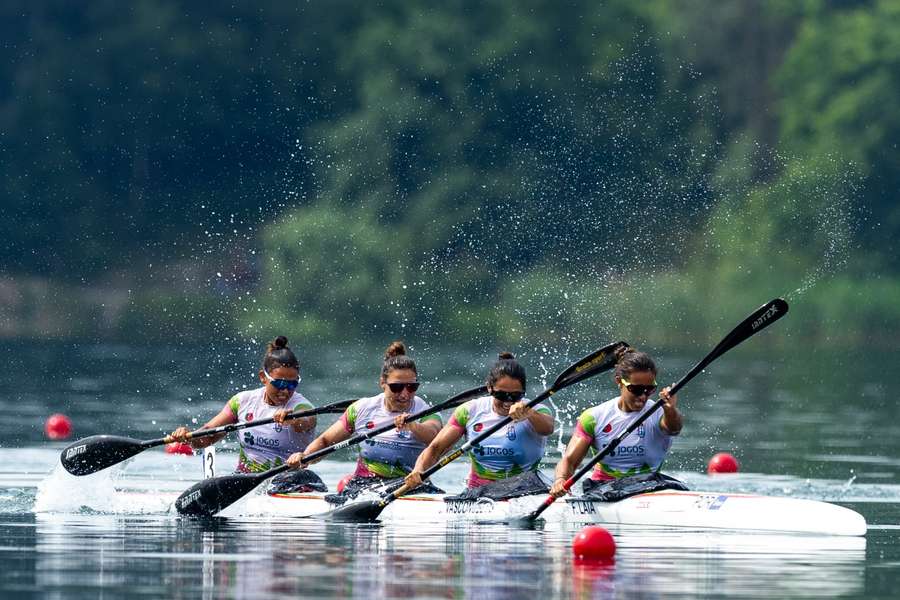 Jogos Europeus: K4 e C2 femininos nas finais dos 500 metros na canoagem