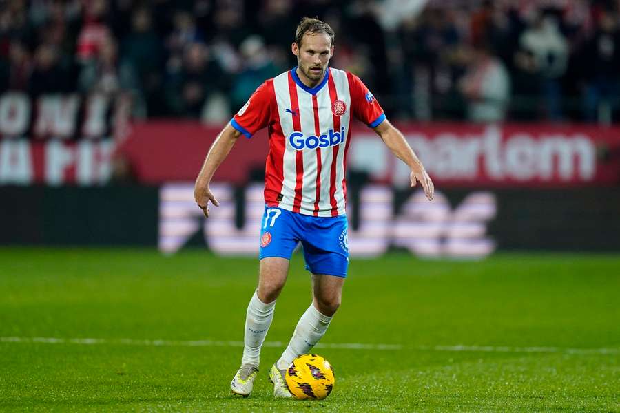 Daley Blind in actie voor Girona