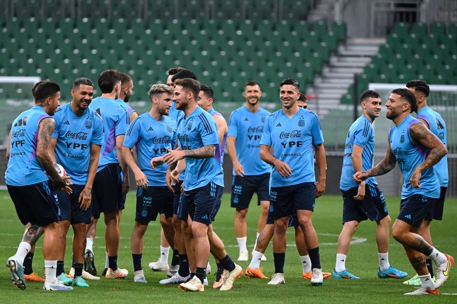 Seleção Argentina está em lua de mel com a torcida