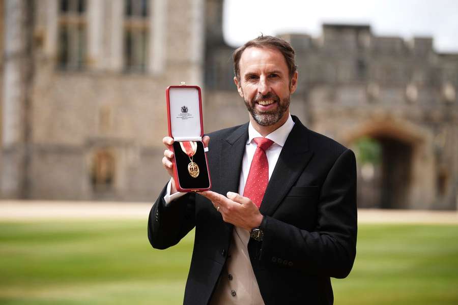 Southgate admits he does not miss managing England after receiving knighthood Southgate admits he does not miss managing England after receiving knighthood