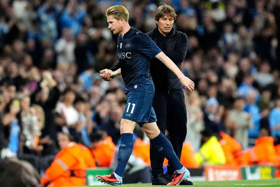 Napoli coach Conte addresses De Bruyne blow-up: He needs our support Napoli coach Conte addresses De Bruyne blow-up: He needs our support