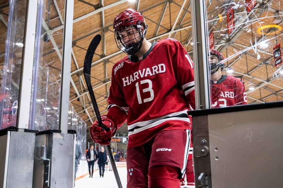 Marek Hejduk naposledy hrál v USA za Harvard Crimson.