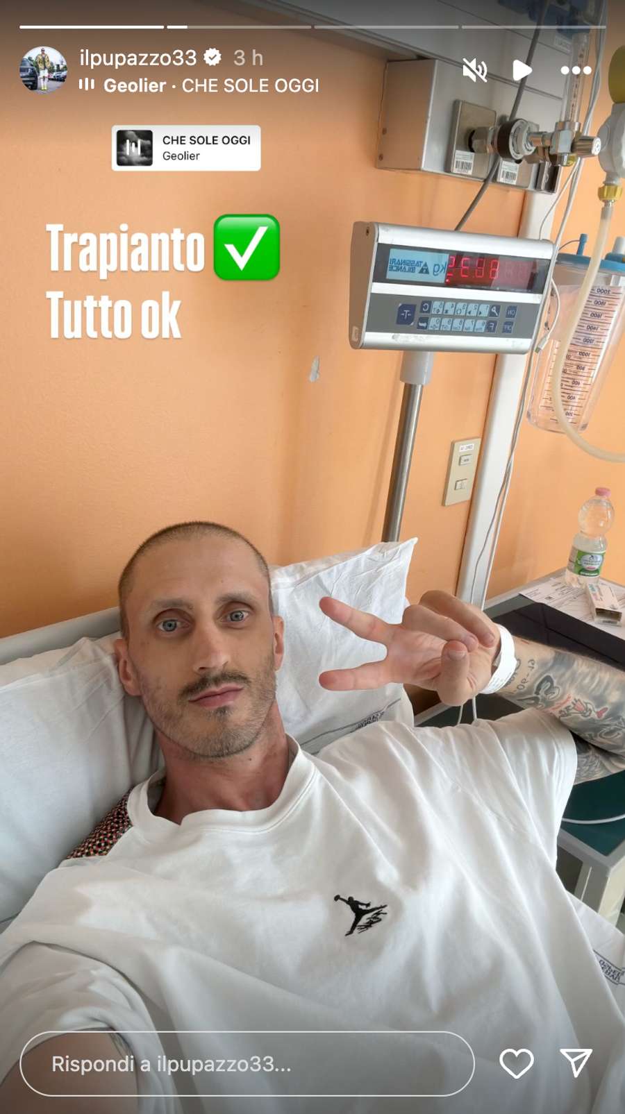 La story postata da Polonara