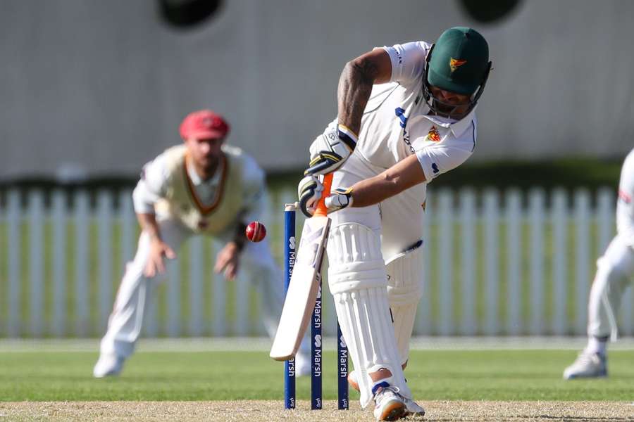 Tasmania's Jake Weatherald was the leading scorer in the 2024/25 Sheffield Shield season