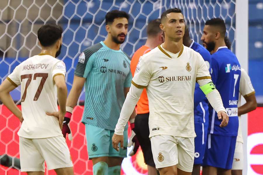 Cristiano não está conseguindo render no futebol da Arábia Saudita