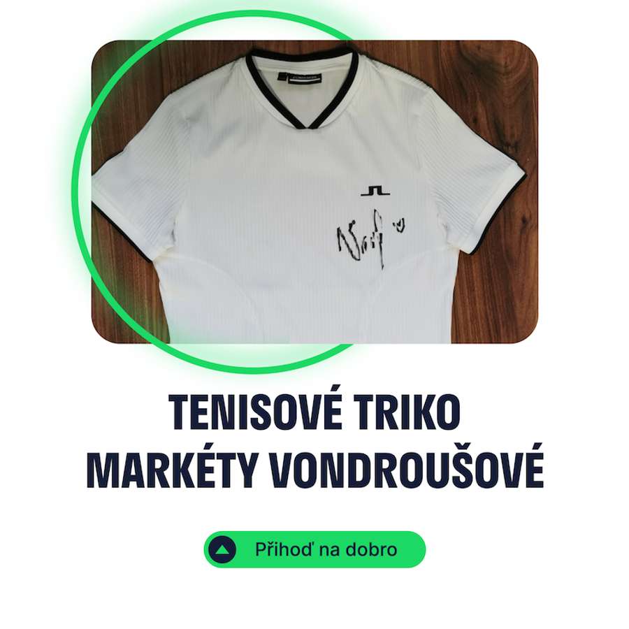 Tenisové triko Markéty Vondroušové