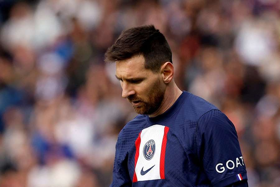 Messi is leaving PSG after two years with the French side