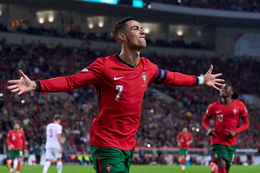 Cristiano Ronaldo é o artilheiro da Nations