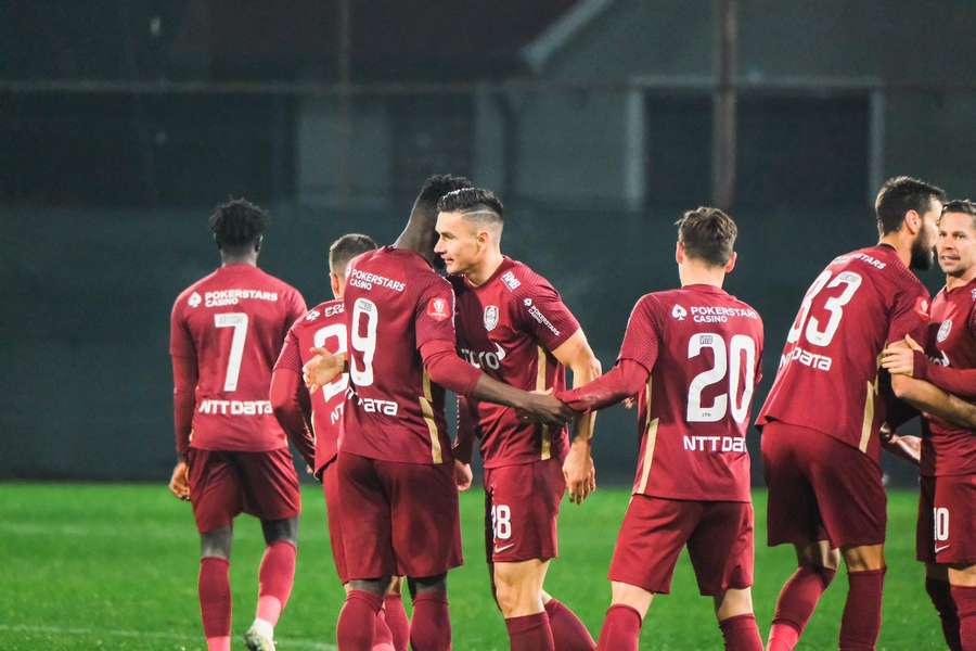 CFR Cluj a învins-o pe FC Hermannstadt (3-2), în deplasare, în Superligă