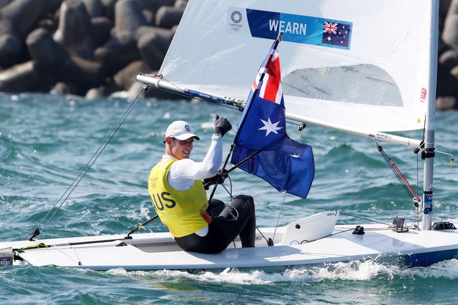 Matt Wearn heeft de wereldtitel veroverd in de ILCA 7-klasse, 