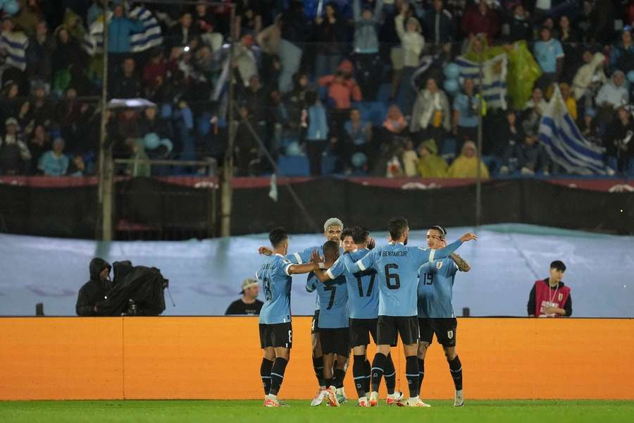 O Uruguai venceu sem grandes dificuldades.