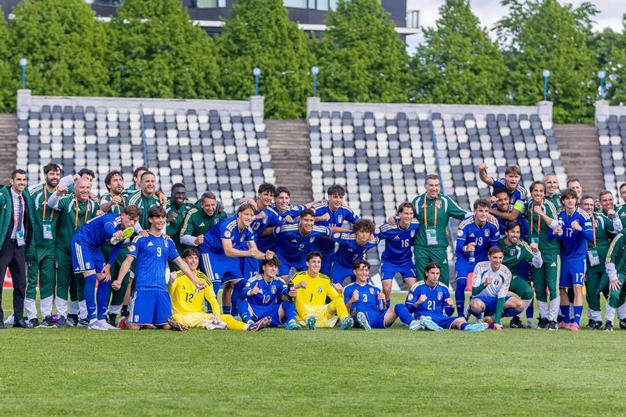 A Itália Sub-17 A Itália Sub-17