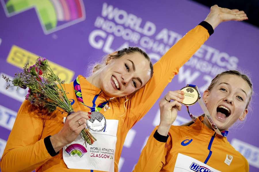 Lieke Klaver is gelukkig met haar zilveren medaille