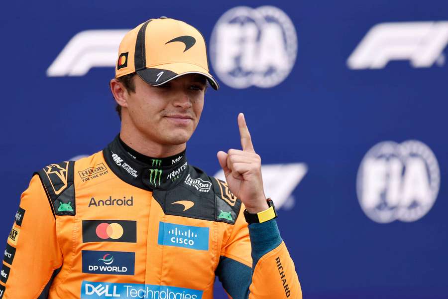 Lando Norris, pole position la Zandvoort Lando Norris, pole position la Zandvoort