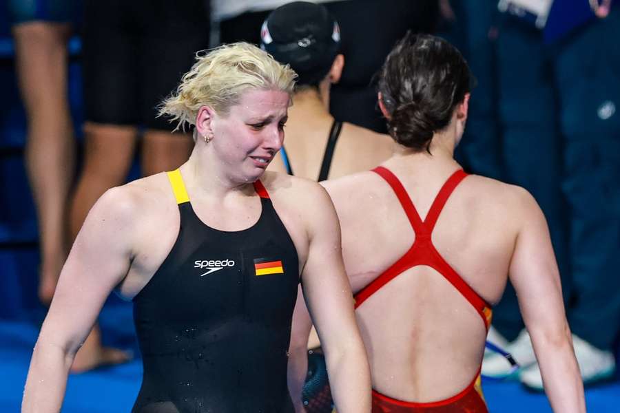 Angelina Köhler weinte nach dem Finale bittere Tränen