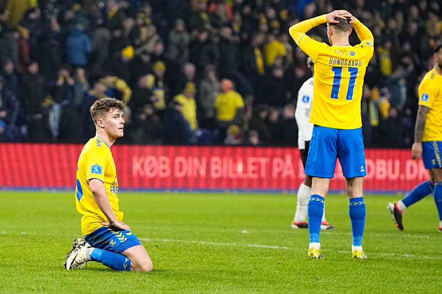 Brøndby havde problemer med at udnytte de mange chancer.