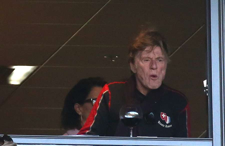 Robert Redford era um grande adepto dos Boston Red Sox Robert Redford era um grande adepto dos Boston Red Sox