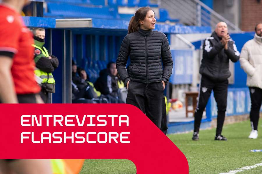 Andrea Esteban, treinadora do Alavés