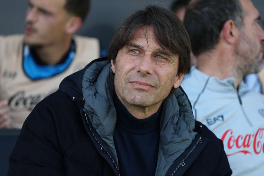 Antonio Conte prima di Venezia-Napoli
