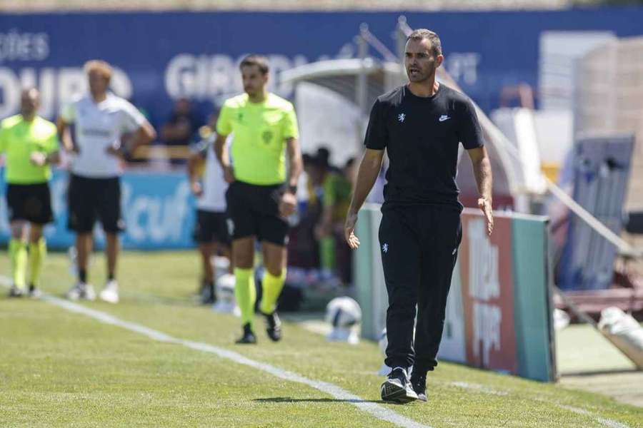 João Gião, treinador do Sporting B