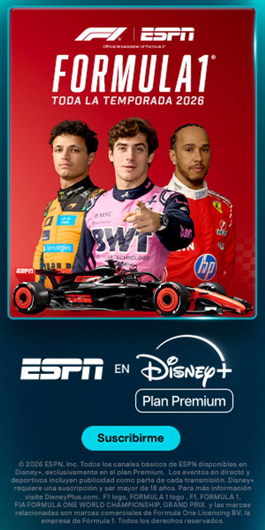 Suscríbete a Disney+