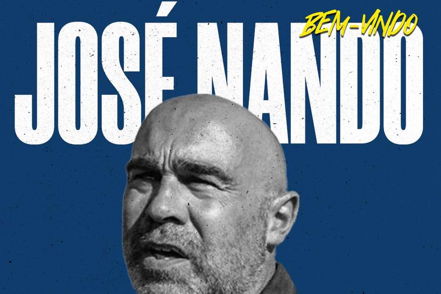 José Nando apresentado como novo treinador