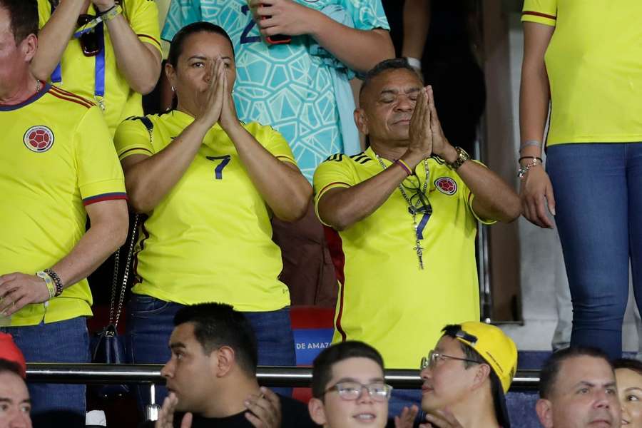 Rodzice Luisa Diaza oglądali w piątek jego bramki w meczu z Brazylią