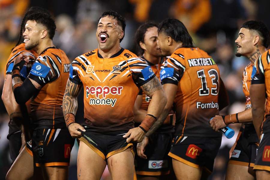 It was a much needed win for Wests Tigers after their 68-0 thrashing at the hands of Penrith. It was a much needed win for Wests Tigers after their 68-0 thrashing at the hands of Penrith.