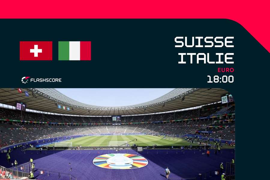 Euro 2024 : suivez Suisse - Italie en direct avec Flashscore !